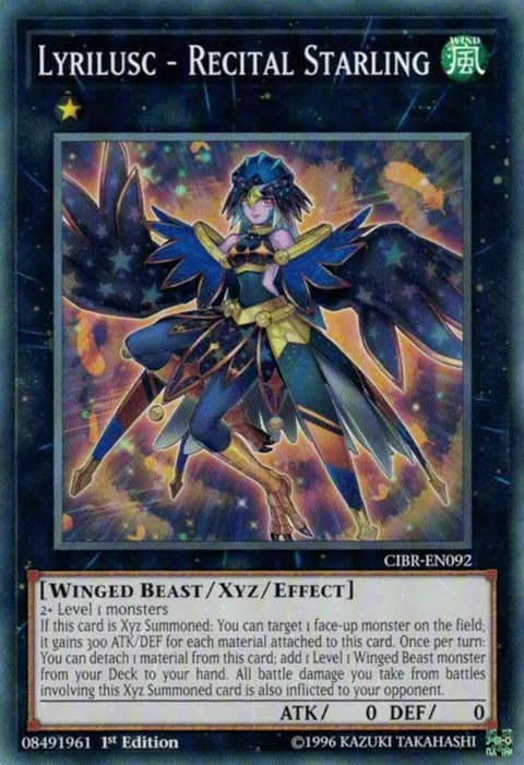 Lyrilusc - Recital Starling CIBR-EN092 1st Edition Yu-Gi-Oh card from Circuit Break