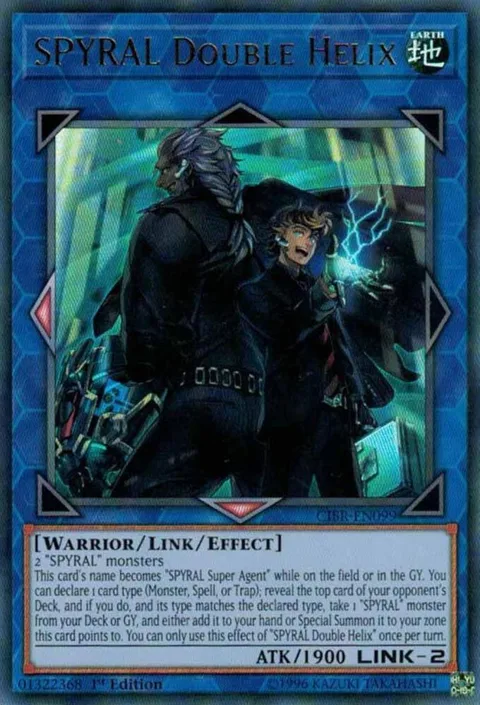 SPYRAL Double Helix CIBR-EN099 Unlimited Yu-Gi-Oh card from Circuit Break