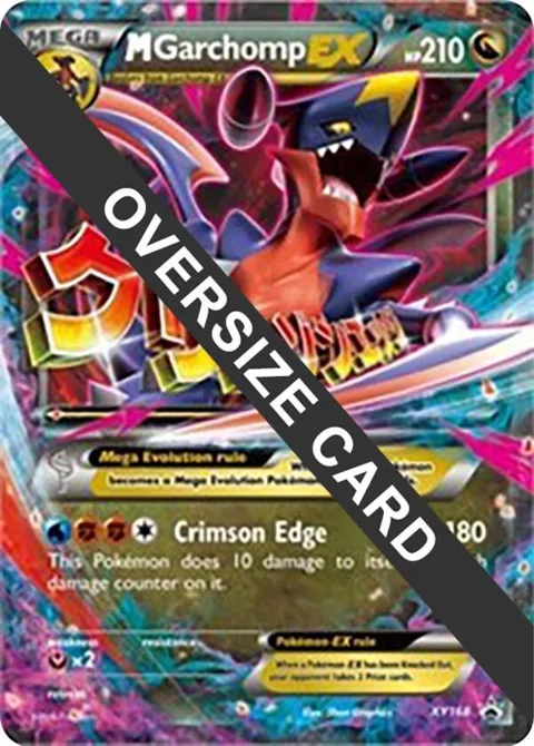 M Garchomp EX #XY168 Holofoil Pokémon card from Jumbo Cards