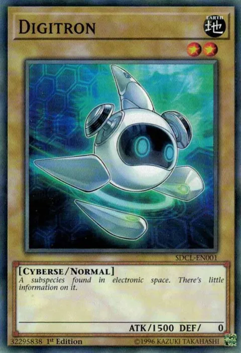 Digitron SDCL-EN001 Yu-Gi-Oh card from Structure Deck: Cyberse Link