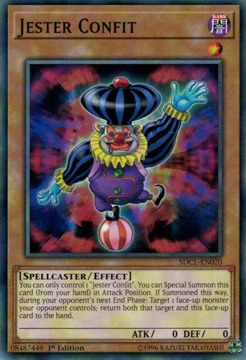 Jester Confit SDCL-EN020 Yu-Gi-Oh card from Structure Deck: Cyberse Link