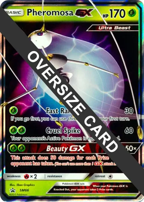 Pheromosa GX #SM66 Holofoil Pokémon card from Jumbo Cards