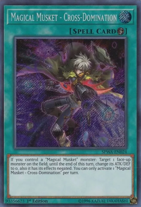 Magical Musket - Cross-Domination SPWA-EN024 Yu-Gi-Oh card from Spirit Warriors