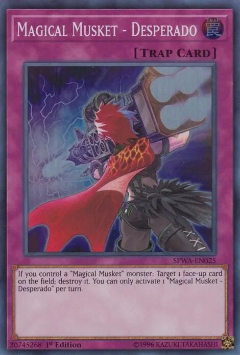 Magical Musket - Desperado SPWA-EN025 Yu-Gi-Oh card from Spirit Warriors