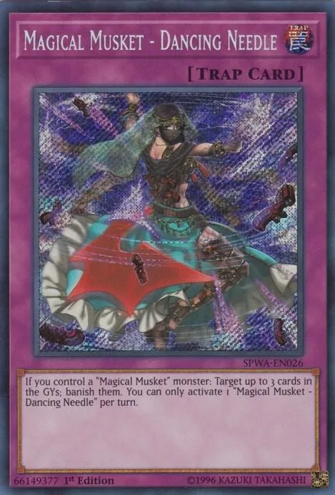Magical Musket - Dancing Needle SPWA-EN026 Yu-Gi-Oh card from Spirit Warriors