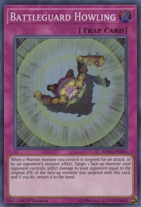 Battleguard Howling SPWA-EN056 Yu-Gi-Oh card from Spirit Warriors