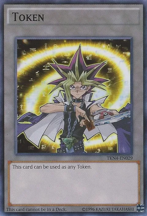 Token: Yami Yugi TKN4-EN029 Yu-Gi-Oh card from Yu-Gi-Oh! Tokens