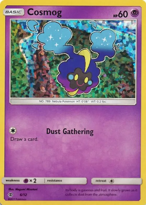 Cosmog - 6/12 #006/012 Holofoil Pokémon card from McDonald's Promos 2017