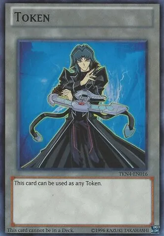 Token: Zane Truesdale TKN4-EN016 Yu-Gi-Oh card from Yu-Gi-Oh! Tokens