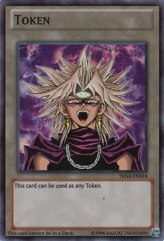 Token: Yami Marik TKN4-EN018 Yu-Gi-Oh card from Yu-Gi-Oh! Tokens