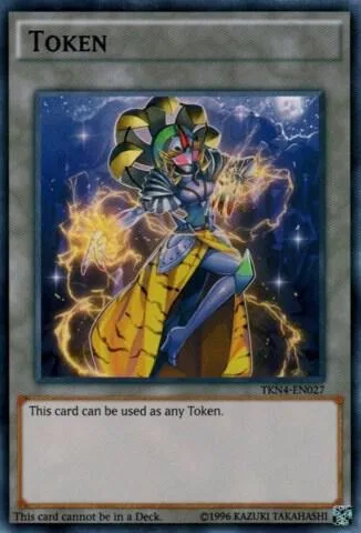 Token: Mithra the Thunder Vassal TKN4-EN027 Yu-Gi-Oh card from Yu-Gi-Oh! Tokens
