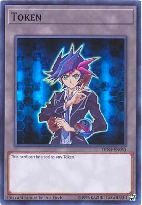 Token: Yusaku Fujiki TKN4-EN033 Yu-Gi-Oh card from Yu-Gi-Oh! Tokens
