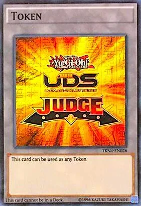 Official Judge Token: TKN4-EN026 TKN4-EN026 Yu-Gi-Oh card from Judge Promotional Cards