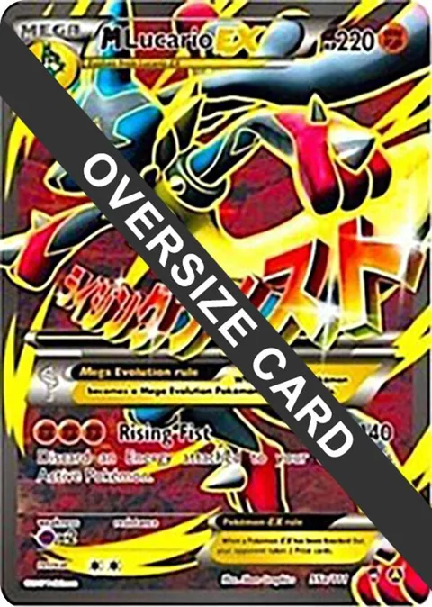 M Lucario EX - 55a/111 #055a/111 Holofoil Pokémon card from Jumbo Cards