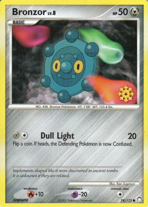 Bronzor - 74/123 #074/123 Pokémon card from Countdown Calendar Promos