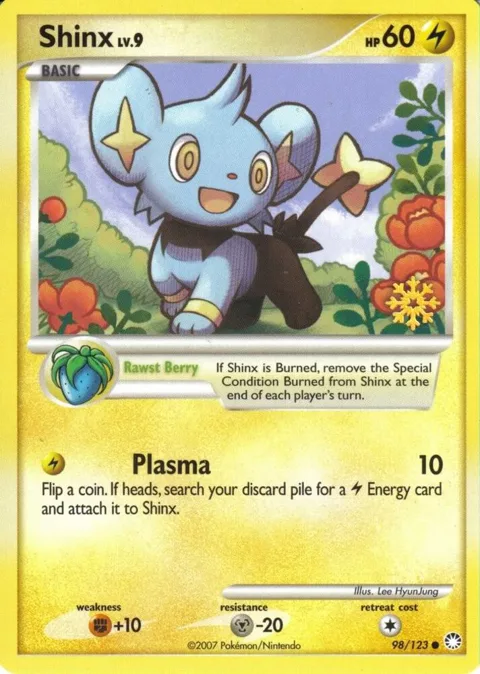 Shinx - 98/123 #098/123 Pokémon card from Countdown Calendar Promos