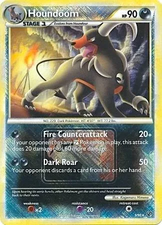 Houndoom - 5/90 League Promo #005/090 Reverse Holofoil Pokémon card from League & Championship Cards