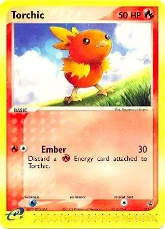 Torchic - 017 Target Promo #017 Pokémon card from Nintendo Promos