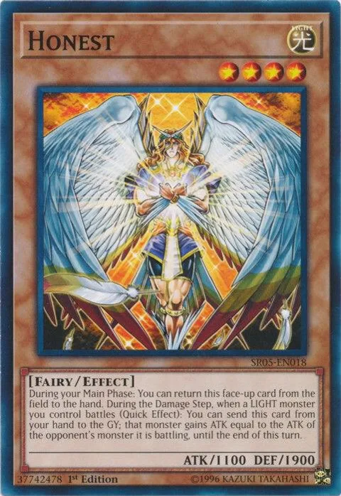 Honest SR05-EN018 Yu-Gi-Oh card from Structure Deck: Wave of Light
