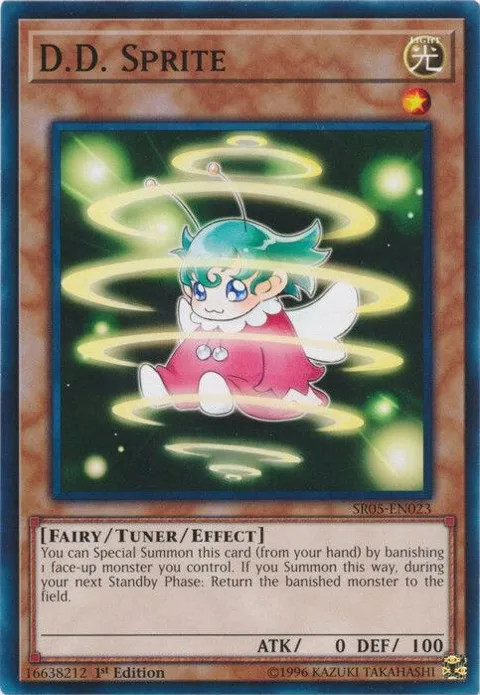 D.D. Sprite SR05-EN023 Yu-Gi-Oh card from Structure Deck: Wave of Light