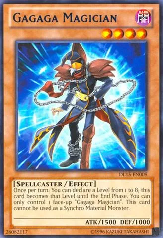 Gagaga Magician Blue DL15-EN009 Yu-Gi-Oh card from Duelist League Promo