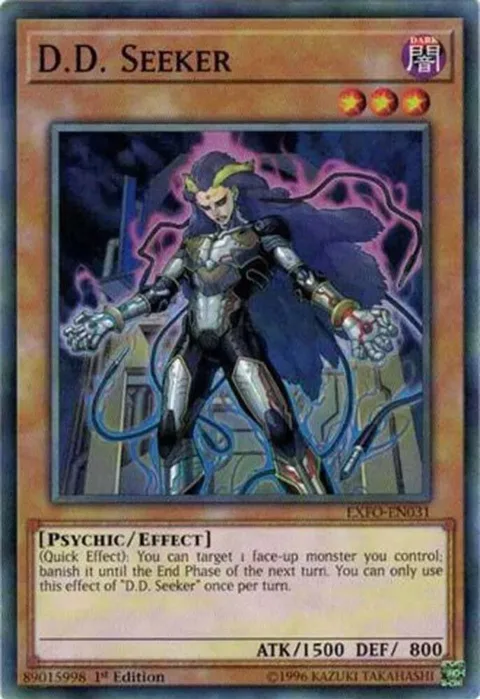 D.D. Seeker EXFO-EN031 Unlimited Yu-Gi-Oh card from Extreme Force