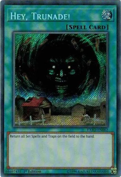 Hey, Trunade! EXFO-EN062 1st Edition Yu-Gi-Oh card from Extreme Force