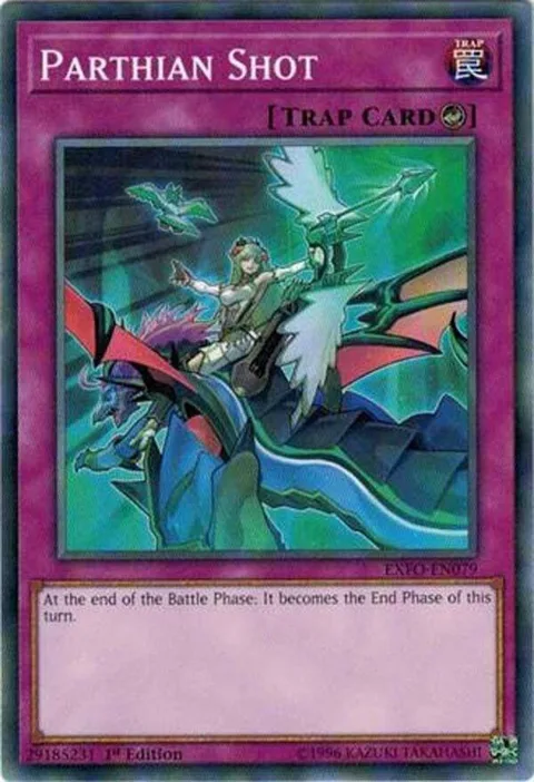 Parthian Shot EXFO-EN079 Unlimited Yu-Gi-Oh card from Extreme Force