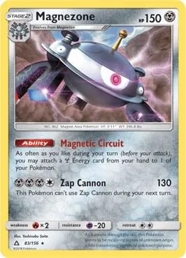 Magnezone - 83/156 Prerelease Kit Exclusive #083/156 Pokémon card from Deck Exclusives