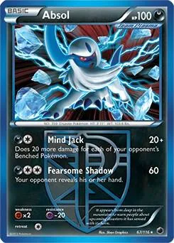 Absol - 67/116 Moltres Legendary Battle Deck #067/116 Pokémon card from Deck Exclusives
