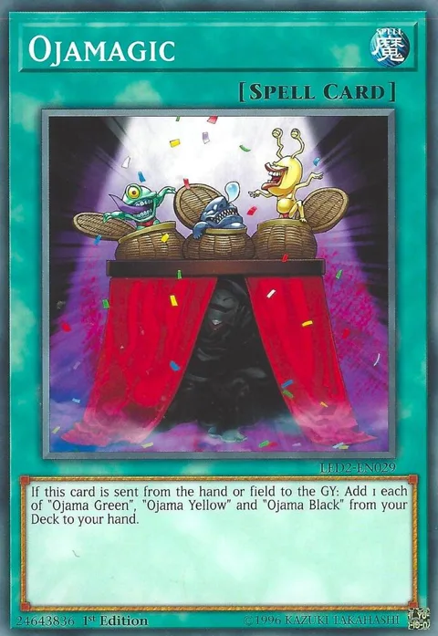 Ojamagic LED2-EN029 Yu-Gi-Oh card from Legendary Duelists: Ancient Millennium