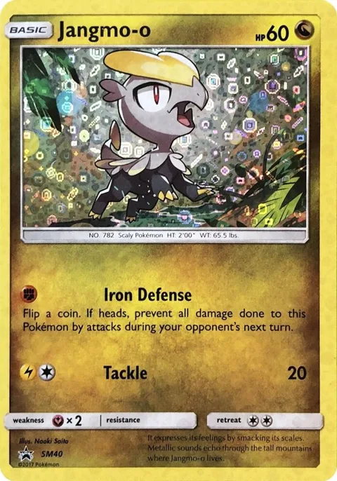 Jangmo-o - SM40 General Mills Promo #SM40 Holofoil Pokémon card from Miscellaneous Cards & Products