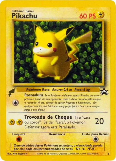 Pikachu Ivy #1 Pokémon card from Pikachu World Collection Promos