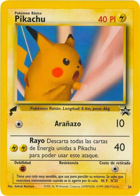 Pikachu Snap #4 Pokémon card from Pikachu World Collection Promos