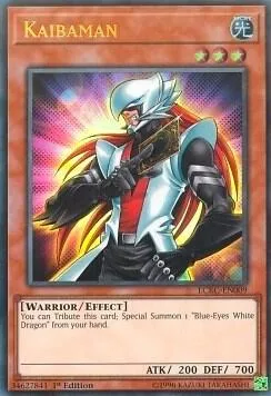 Kaibaman LCKC-EN009 Yu-Gi-Oh card from Legendary Collection Kaiba