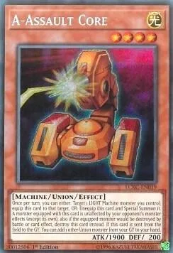 A-Assault Core LCKC-EN019 1st Edition Yu-Gi-Oh card from Legendary Collection Kaiba