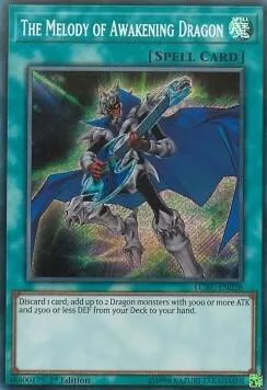 The Melody of Awakening Dragon LCKC-EN028 1st Edition Yu-Gi-Oh card from Legendary Collection Kaiba