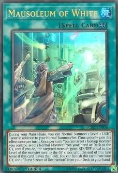 Mausoleum of White LCKC-EN036 LC06 Unlimited Yu-Gi-Oh card from Legendary Collection Kaiba