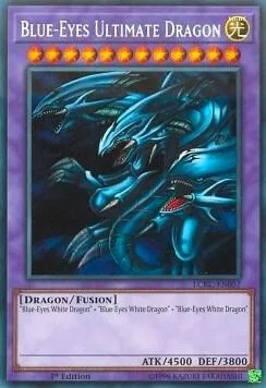 Blue-Eyes Ultimate Dragon LCKC-EN057 LC06 1st Edition Yu-Gi-Oh card from Legendary Collection Kaiba