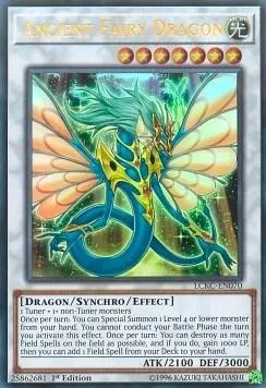 Ancient Fairy Dragon LCKC-EN070 Yu-Gi-Oh card from Legendary Collection Kaiba
