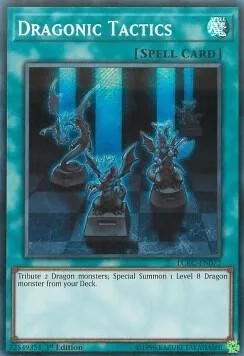 Dragonic Tactics LCKC-EN073 Yu-Gi-Oh card from Legendary Collection Kaiba