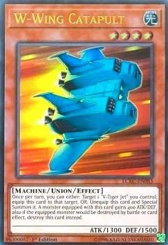 W-Wing Catapult LCKC-EN083 Unlimited Yu-Gi-Oh card from Legendary Collection Kaiba