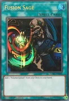 Fusion Sage LCKC-EN089 1st Edition Yu-Gi-Oh card from Legendary Collection Kaiba
