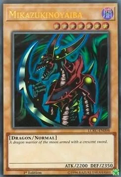 Mikazukinoyaiba LCKC-EN098 Unlimited Yu-Gi-Oh card from Legendary Collection Kaiba