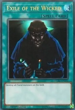 Exile of the Wicked LCKC-EN100 Yu-Gi-Oh card from Legendary Collection Kaiba