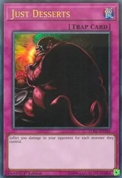 Just Desserts LCKC-EN105 1st Edition Yu-Gi-Oh card from Legendary Collection Kaiba