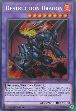 Destruction Dragon LCKC-EN108 1st Edition Yu-Gi-Oh card from Legendary Collection Kaiba