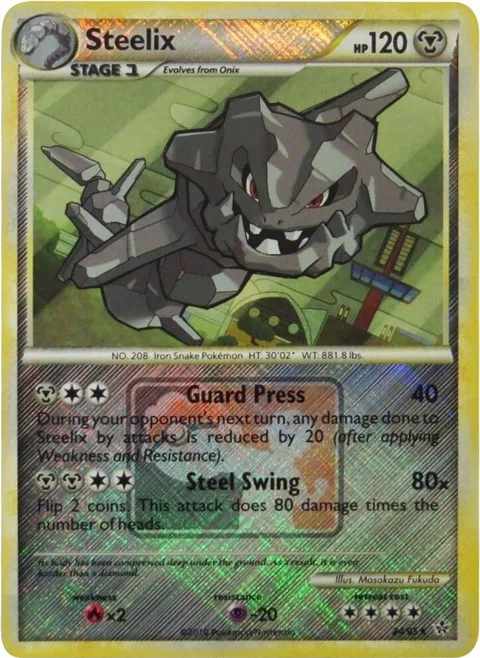 Steelix - 24/95 League Promo #024/095 Reverse Holofoil Pokémon card from League & Championship Cards