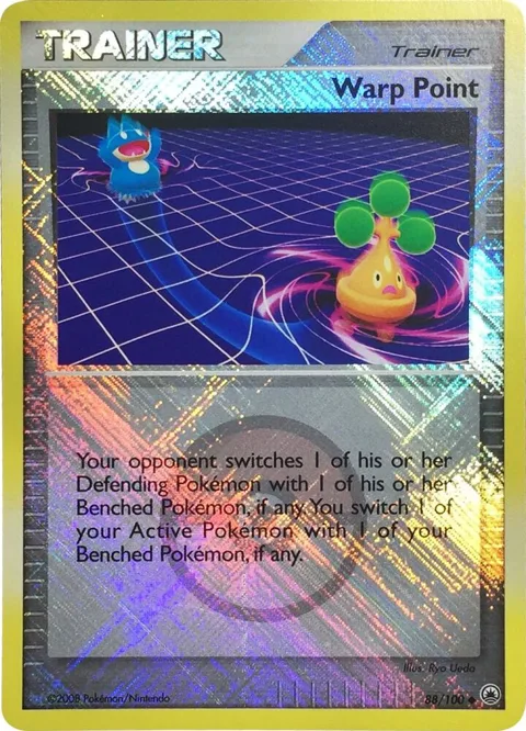 Warp Point - 88/100 League Promo #088/100 Reverse Holofoil Pokémon card from League & Championship Cards
