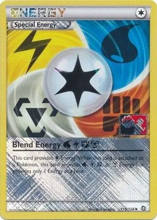 Blend Energy WLFM - 118/124 League Promo #118/124 Reverse Holofoil Pokémon card from League & Championship Cards